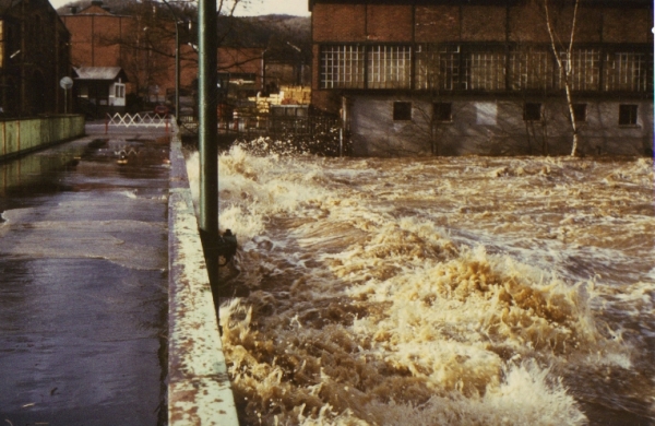 Hochwasser bei kabelmetal