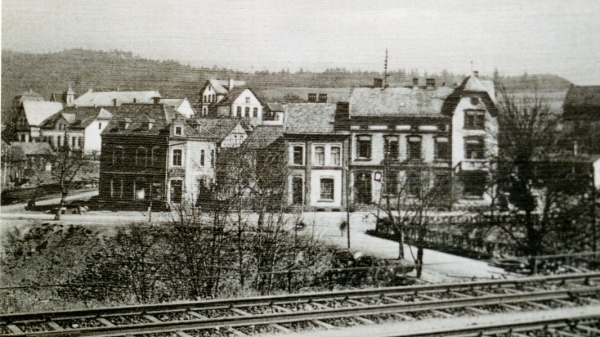 Postamt Schladern um 1906