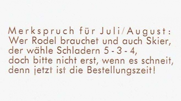 Katalog Holzwaren Langen, 1960