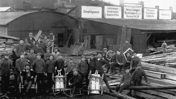 Firma Langen &amp; Co. in Schladern - Die Gründungsgeschichte in Bildern