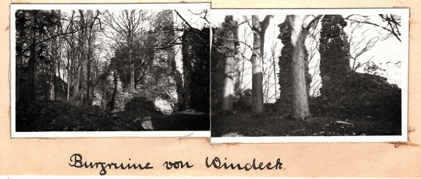Heinz Langen: Die Geschichte des Amtes und der Burg Windeck