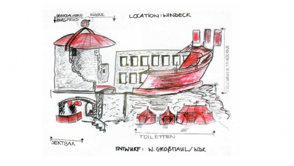 Aprilscherz Burg Windeck 2004