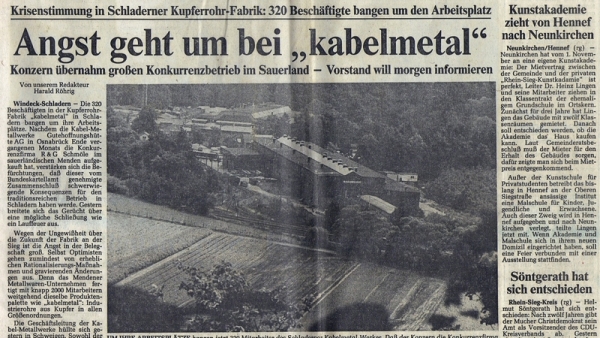 Angst geht um bei „kabelmetal“
