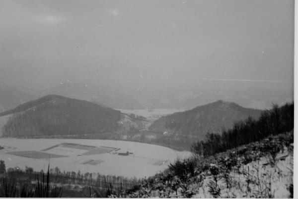 Winter im Krummauel um 1960