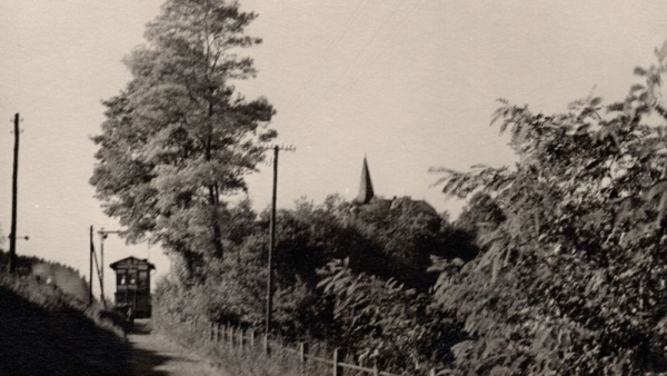 Stellwerk Schladern West um 1965
