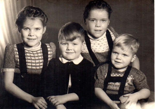 Inge, Frieder, Anne und Jochen Döring