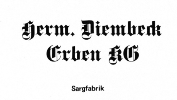 Werbeanzeige Diembeck 1974