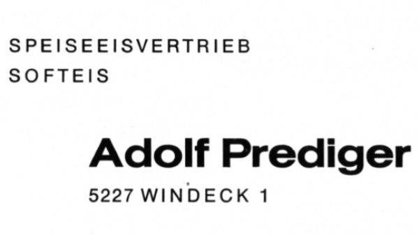 Werbeanzeige Adolf Prediger 1974